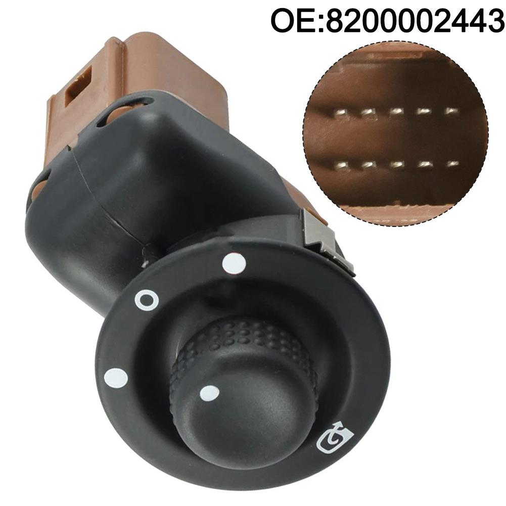 Car Side Power Rear View Mirror Knob Switch For Renault For Laguna 2 For Espace 8200002443 Adjust Switch Control Knob Button
