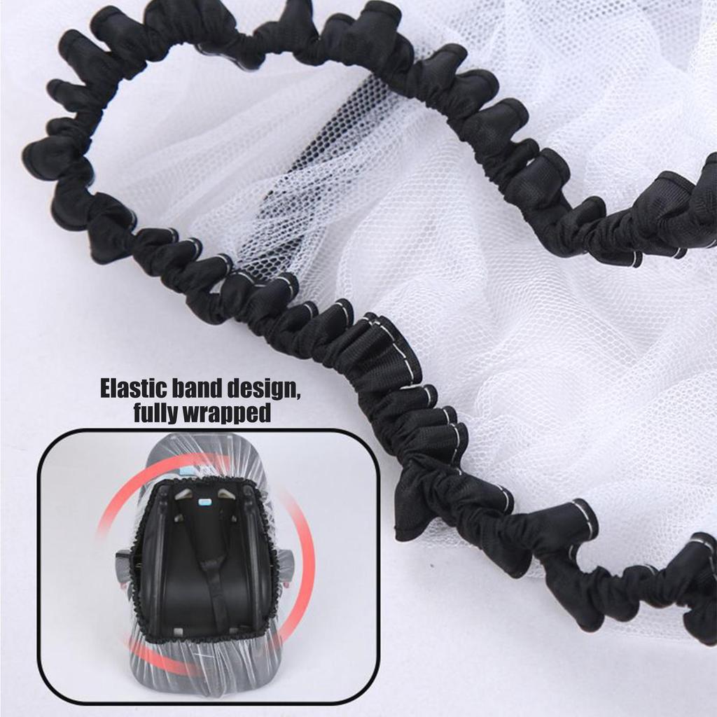 Baby Kinderwagen Buggy Moskitonetz Atmungsaktives Netz für Kinderwagen Babyschale Autositz Neugeborenen Trage Wiegen Abdeckung