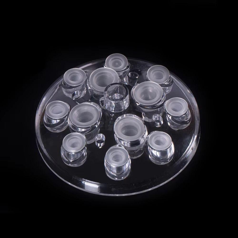 100PCS Disposable Tattoo Ink Cups Silicone Eyelash Extension Glue Tray Tool  Tattoo Accessories