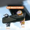 Car Pendant Cute Swinging Dog Auto Rearview Mirror Hanging Ornaments with Interior Decoraction Accessories for Girl Gifts