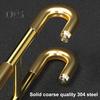 Towel Hanger Glass Door Shower Hook Strong Load-bearing Simple Installation S-Shaped Bathroom Bathrobe Hanger Hook