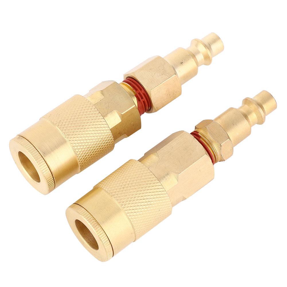 12pcs 1 4 Inch NPT Air Hose Connector Quick Release Male Female Coupler Pneumatic Fitting
