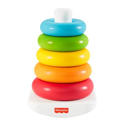 Fisher-Price Swinging Tower (Eco) - Colorful Educational Toy for Babies and Toddlers, Ages 6 Months and Up, GRF09