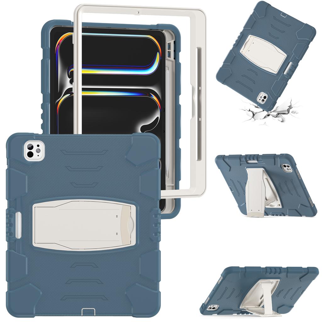 Για το iPad Pro 13 (2025)/(2024) Θήκη με Βάση PC+Σιλικόνη Αντι-πτώση Κάλυμμα Tablet