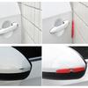 DWBR1 4Pcs Car Door Rearview Mirror Protector Stickers Rubber Anti-Collision For Kia GT-Line Sportage Ceed Rio Picanto Sorento Soul
