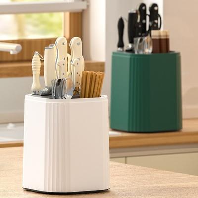 Practical Multi-Function Kitchen Storage Rack Rotating Space-saving Utensils Organizer Kitchen Storage Shelf Chopsticks