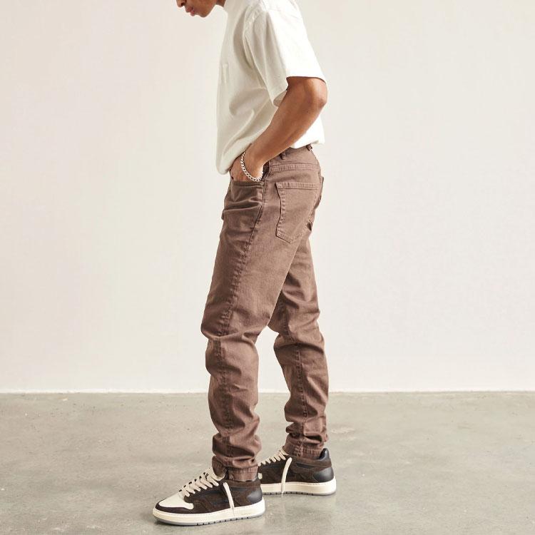 REPRESENT Jeans Men's Brown Moderate Straight Fit Pants M07048-04