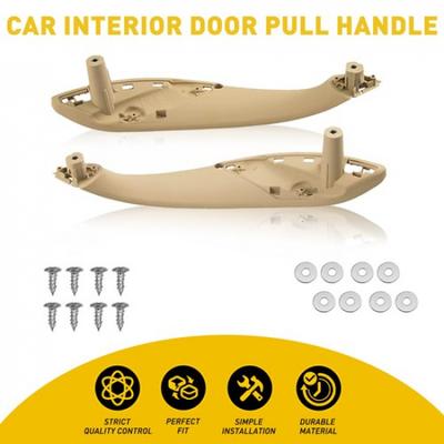Inner Trim Door Pull Handle Beige Set For BMW F30 F80 F31 Front Left & Right EXV