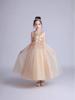 Girls' Puffy Princess Dress: Summer Flower Girl Gown for Weddings, Birthdays, and Performances