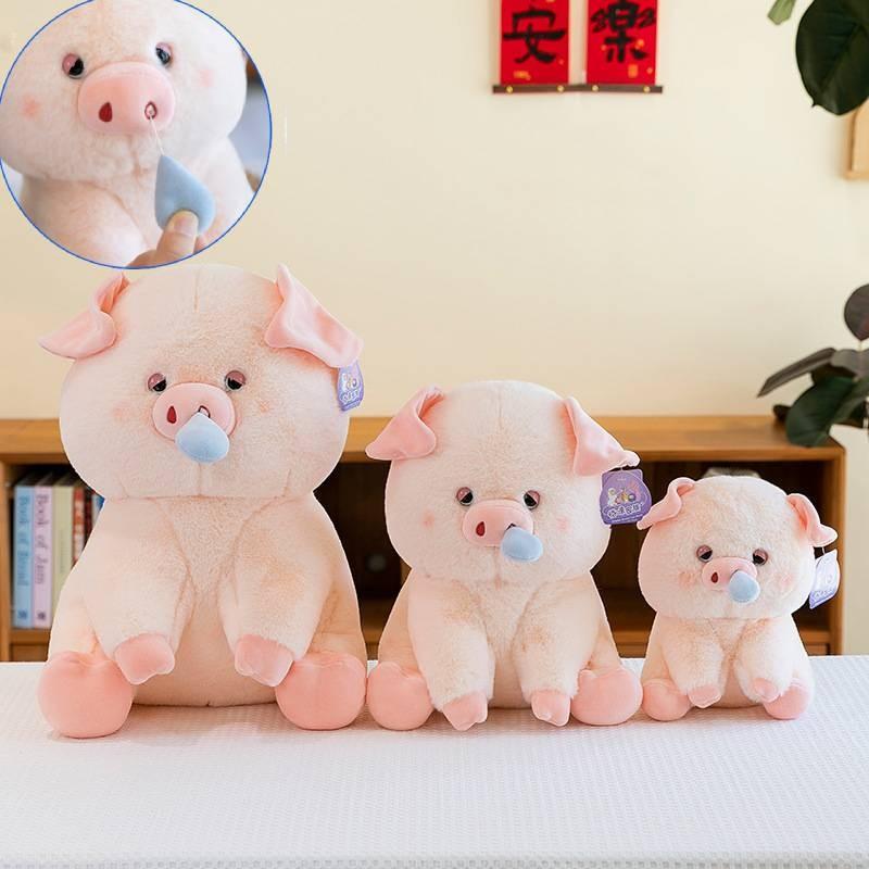 Adorable Pink Pig Plush Toy For Girls Soft Stuffed Animal For Cozy Sleep Companion