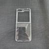 For South Korea for Samsung Vertical Folding Screen Zflip6/5 Mobile Phone Case Transparent Hard Shell PC Material Mobile Phone Protective Case