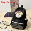 Cartoon Cute Dog School Backpack For Girls And Boys With Large Capacity For Daily Use