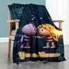 Biene Maja Personalized Name Blanket Gift Customizable Blanket Soft & Cozy Perfect for Nap Chair Office Bedding for All Occasions