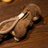 Cute Otter Plush Keychain, 15cm Soft Stuffed Animal Keyring Charm, Fluffy Otter Bag Pendant for Backpack, Purse, Car Keys, Gift for Otter Lovers