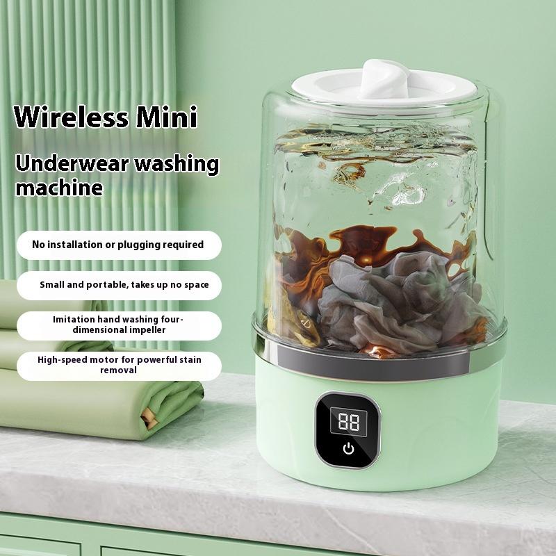 Portable Mini Washing Machine Small Laundry Washer Machine Clothes Cleaning Tool For Dormitories Travel Camping El Apartment