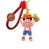 One Piece Luffy Schlüsselanhänger, Niedlicher Figuren Schlüsselanhänger, Taschenanhänger