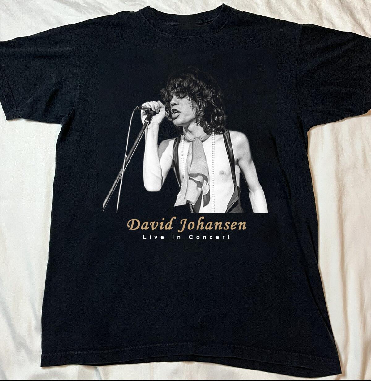 David Johansen Live In Concert Tee Heavy Cotton Shirt BT249 S