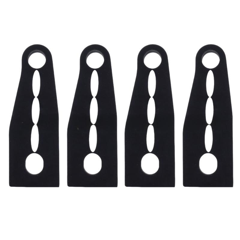 4 Pieces Car Door Latches Bumpers Soft Rubber Noise Reduction Pads Cushion Suitable For Secure Fit And Quiet Operation