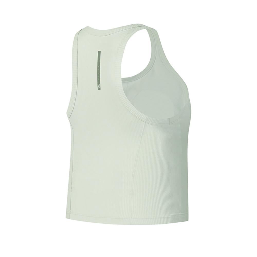 FILA Fitness Comfortable Soft Minimalist Fixed Strap Wireless Sports Bra Women Underwear A11W531101F-GY
