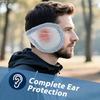 Warm earmuffs, unisex soft earmuffs, cold-resistant fleece cover, adjustable, suitable for outdoor hiking activities