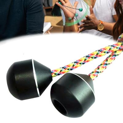 Fingerspielzeug Fingerfertigkeitstrainer Hand-Auge-Koordination Kompakt Tragbar Aluminiumlegierung Stressabbau Fidget-Spielzeug