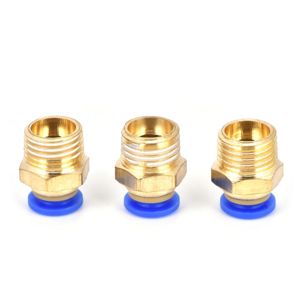 25 Peças Conector Rápido Pneumático de Encaixe Macho Adaptador pc602 G14