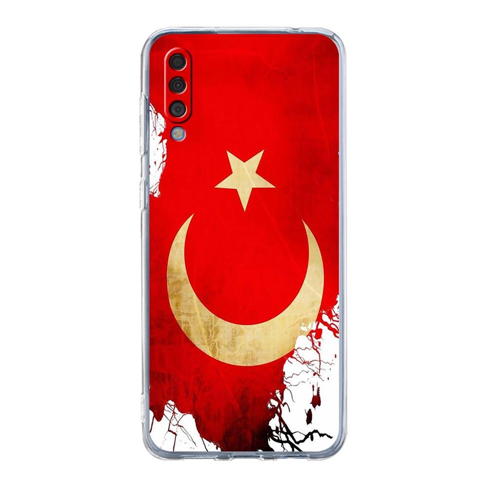 Phone Case For Samsung A16 A14 A12 A22 A32 5G A34 A42 A52 A54 A50 A70 A72 A40 A20E A10S A20S A04S A06 Cover Turkey Turkish Flag