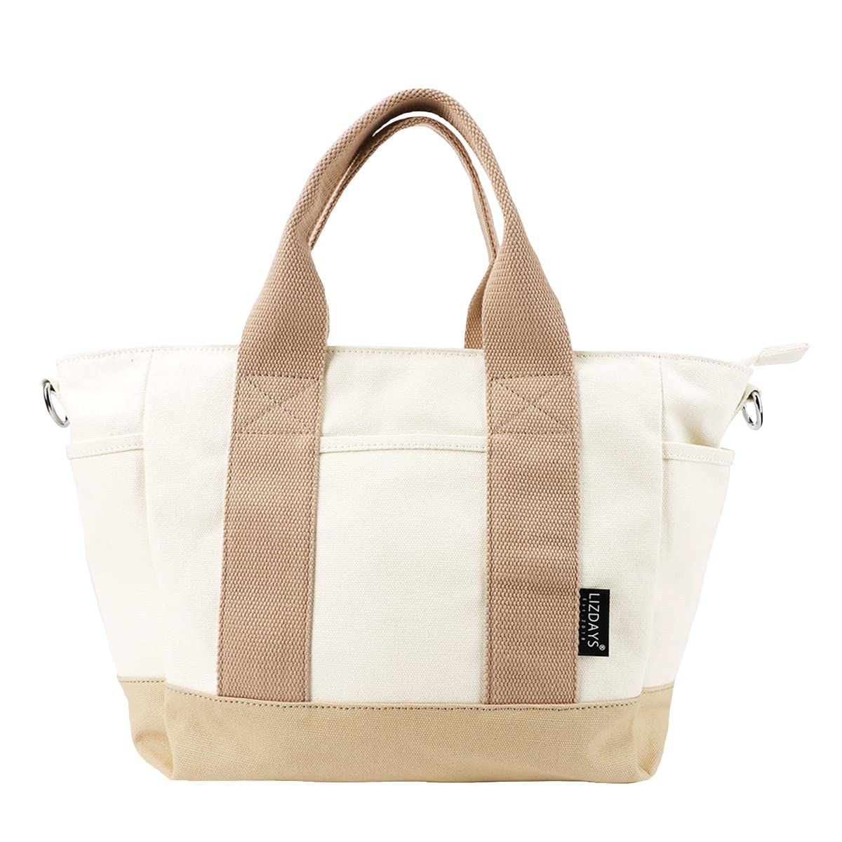 

Tote shoulder canvas A4 for commuting to work or school [Rizdays] bag, bag, ladies, bag, 2-way, multi-storage, compatible, lightweight,