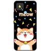 Para OPPO Realme C21Y Capa Série COOL Preto Capa de Silicone Macia para Cases de Telefone Realme C21 C25 C25s Protetora Realmi C 21 Y Capa