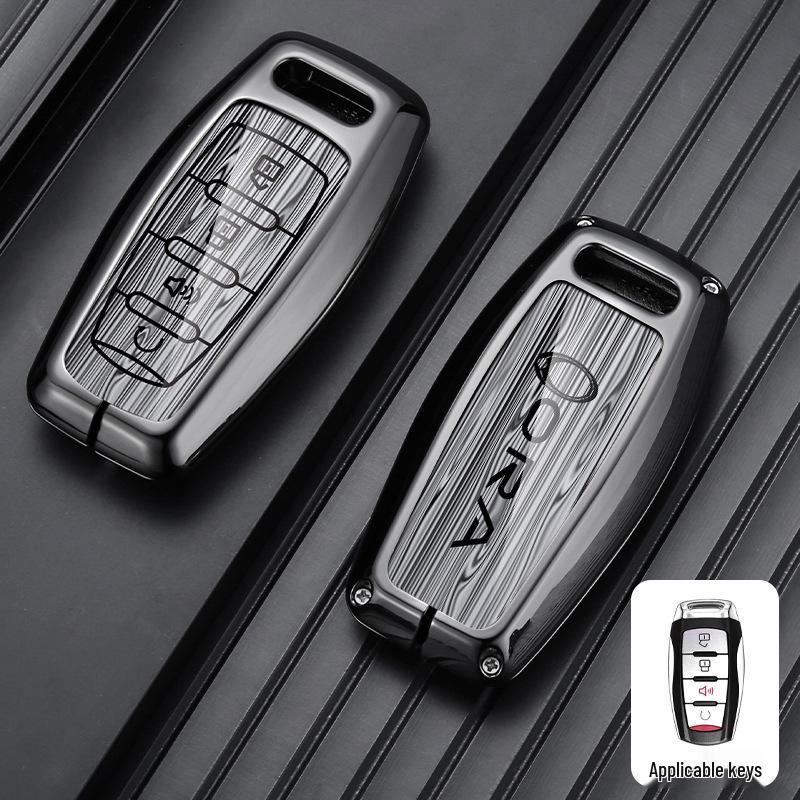 

Key Case for Great Wall ORA Good Cat, Black Cat, Lightning Cat, White Cat, Ballet Cat - Metal Shell Design