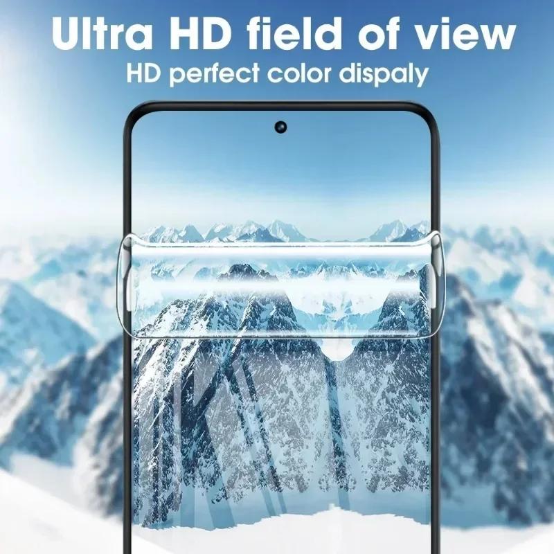 1-4PCS Full Cover Screen Protector Hydrogel Film For Google Pixel 9 XL 8 7 Pro 7A Soft TPU Clear Anti-scratch Film For Pixel 9 8