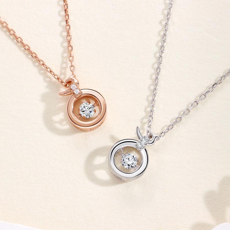 Colier inteligent, stil coreean pentru femei, temperament versiune coreeană, colier nișă high-end stil rece ins, cadou pentru fete.