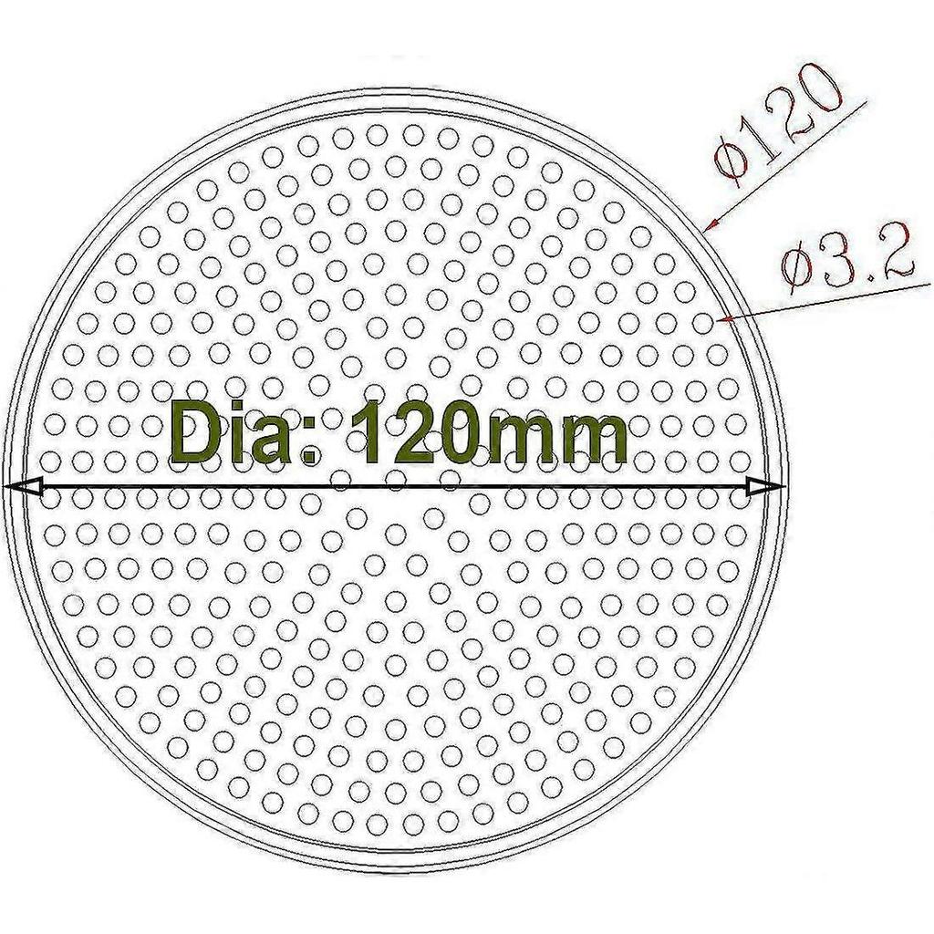 Haarfänger, Duschabflussabdeckung, 12 cm runder Haarsieb für Duschabfluss, verstopfungsfreier Abflussfilter für Badezimmer - DD