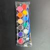 12-Color Acrylic Paint Set for Kids - Ideal for Kindergarten Art, Graffiti, DIY Crafting, and Plaster Painting