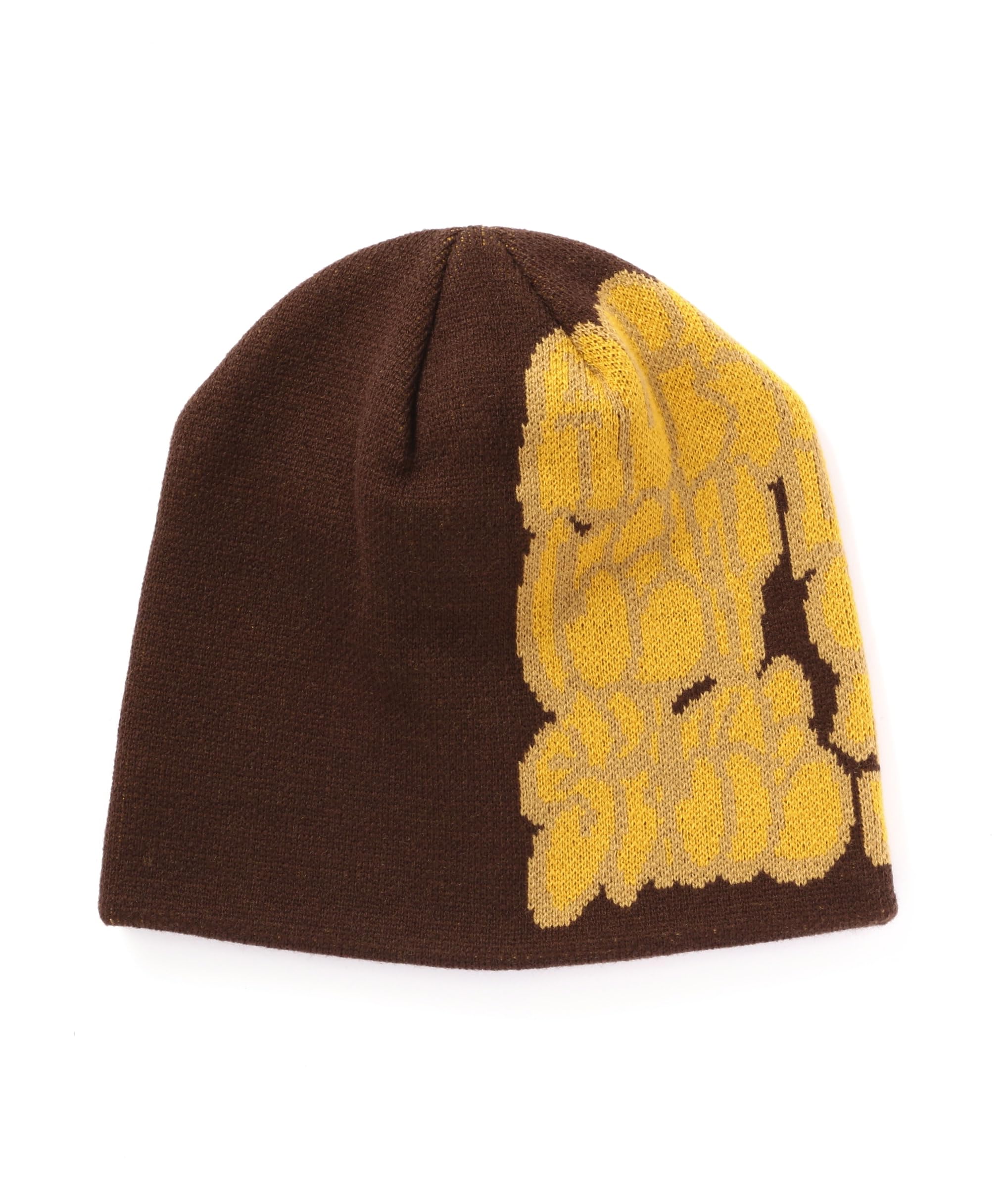 

Avirex NEW YORK LOGO KNIT F CAP, Men s 050, Brown, 783-4274012