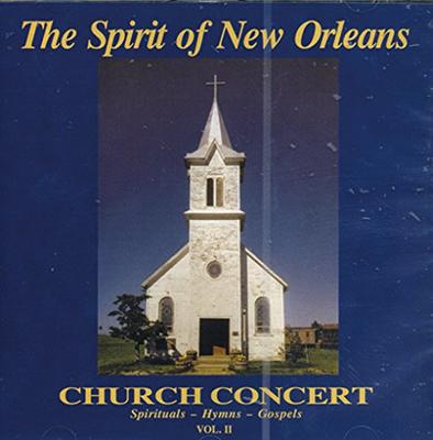 CD SPIRIT OF NEW ORLEANS - Church Concert Vol 11 Denmark Music Others Used