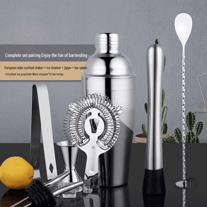 Stainless Steel Cocktail Shaker Set