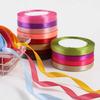 25Yards/Roll 6mm Silk Satin Ribbons DIY Artificial Silk Roses for Crafts Bow Handmade Gift Wrap Party Wedding Decor Sewing Acces