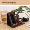Mobile Phone Holder Desktop Storage Rack Detachable Solid Wood Storage Rack Simple Storage Rack Sturdy and Stable Phone Holder