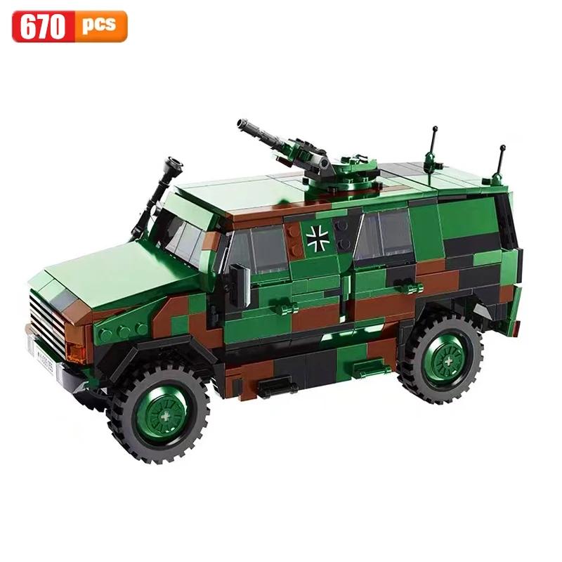 Militär ww2 Kanone Sturmpanzer Kampfpanzer Auto LKW Armee Waffe Bausteinsets Modell Jungen Spielzeug für Kinder Geschenk