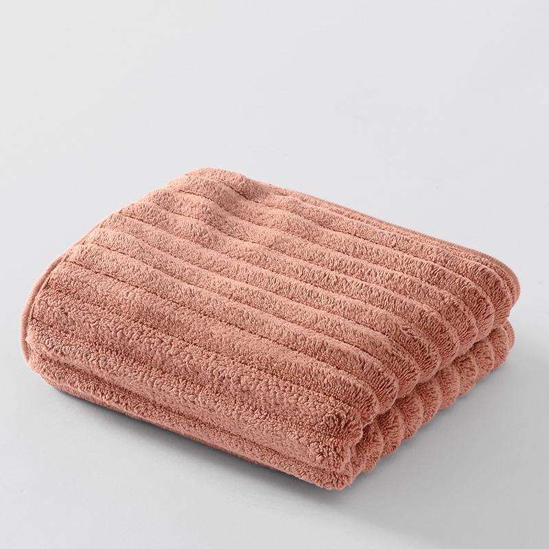 Coral Fleece Quick-Drying Absorbent Towel Set for Face Washing and Beach 