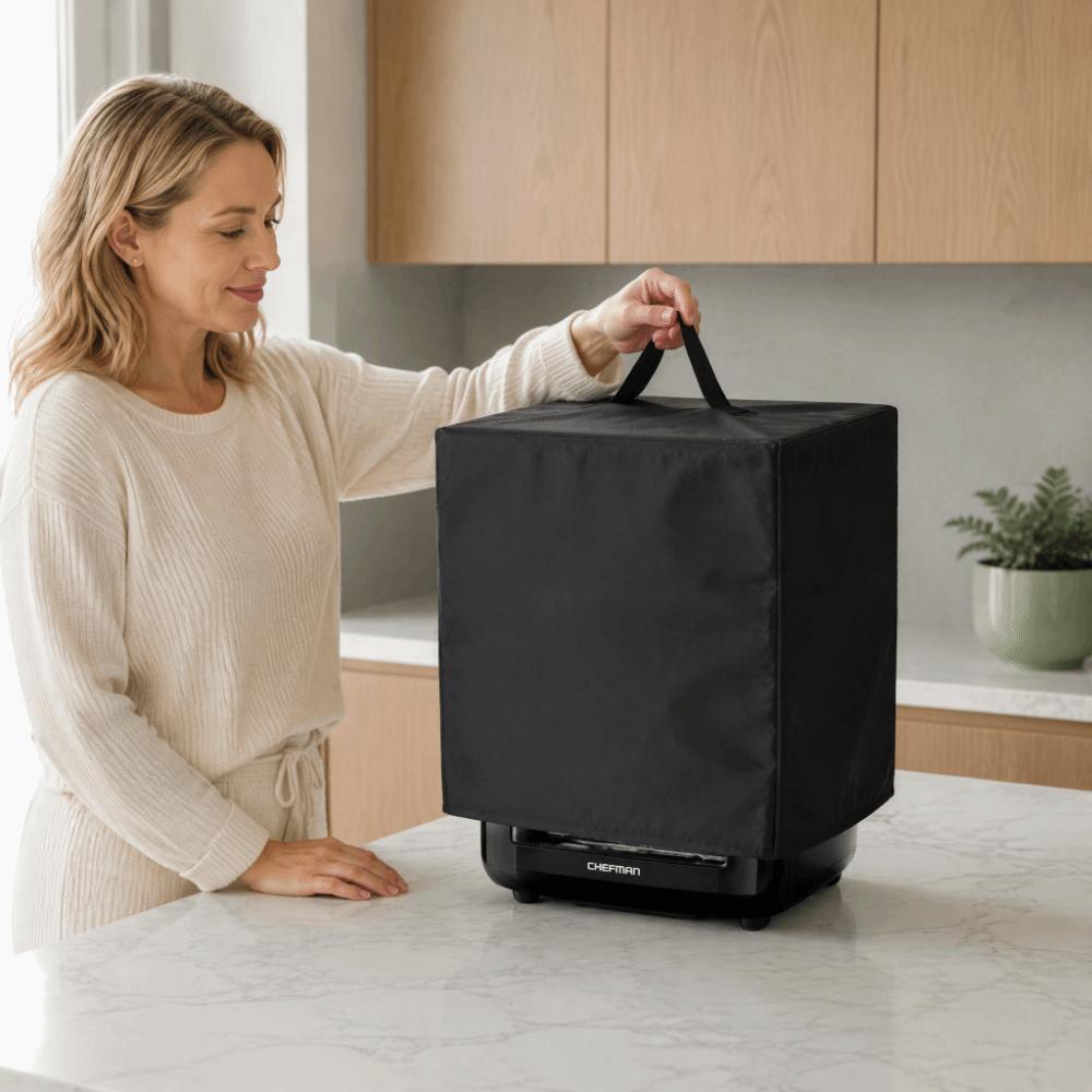 Waterproof Air Fryer Dust Cover 420D Oxford Cloth Air Fryer Appliance Cover Countertop Appliance