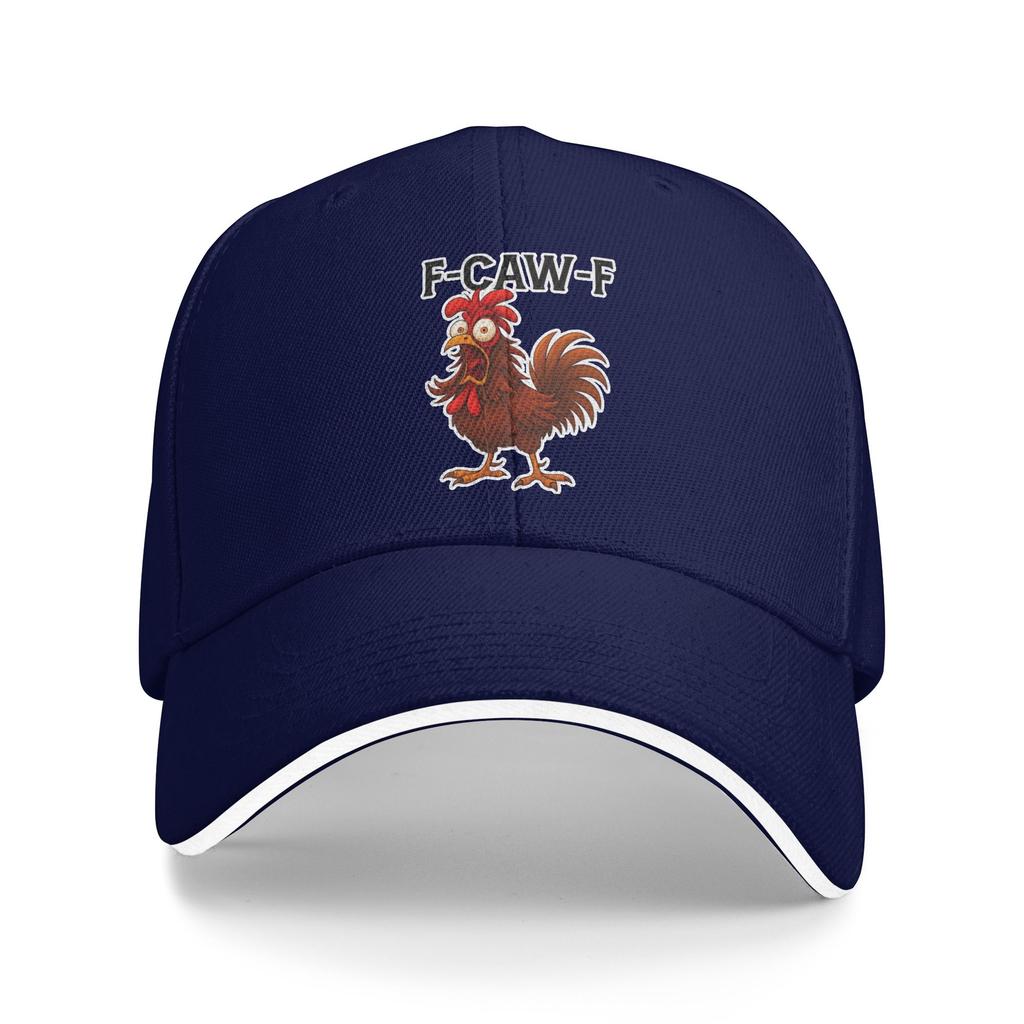 F Caw F Kuře Vtipný Meme Slunce Baseballová Čepice Letní Dámská Pánská Vlastní Trucker Čepice Prodyšná Trendy Venkovní Sportovní Snapback Čepice