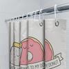Donut Shower Curtain Cute Foodie Decor Kitchen Bathroom Washable Fabric Panel Home Sweet Home Aesthetic Dorm Room Gift
