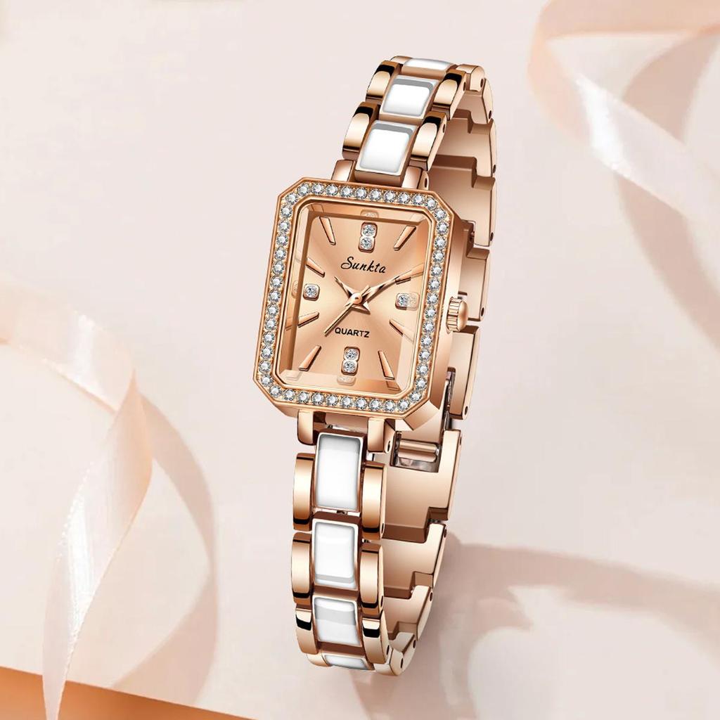 LIGE Brand SUNKTA Women Watches Top Luxury Watch Waterproof  Women Quartz Watches Clock