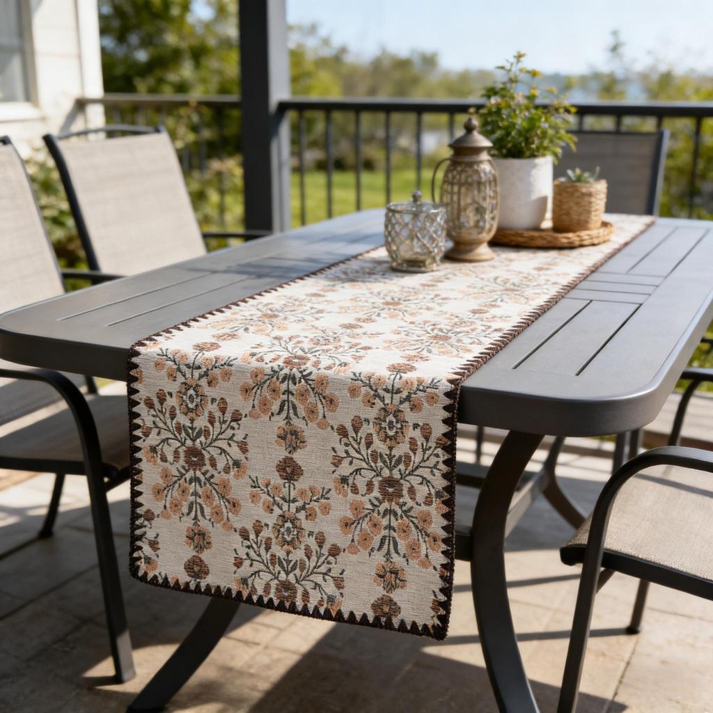 Nordic Home Style Decorative Cotton Linen Table Mat Dining Table, TV Cabinet and Center Table Decor Washable Table Runner