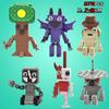 New I Sprunki Figures Building Blocks Dark Horror Sprunki Toy Set Simon Wenda Figure Construction Toy Xmas Easter Gift