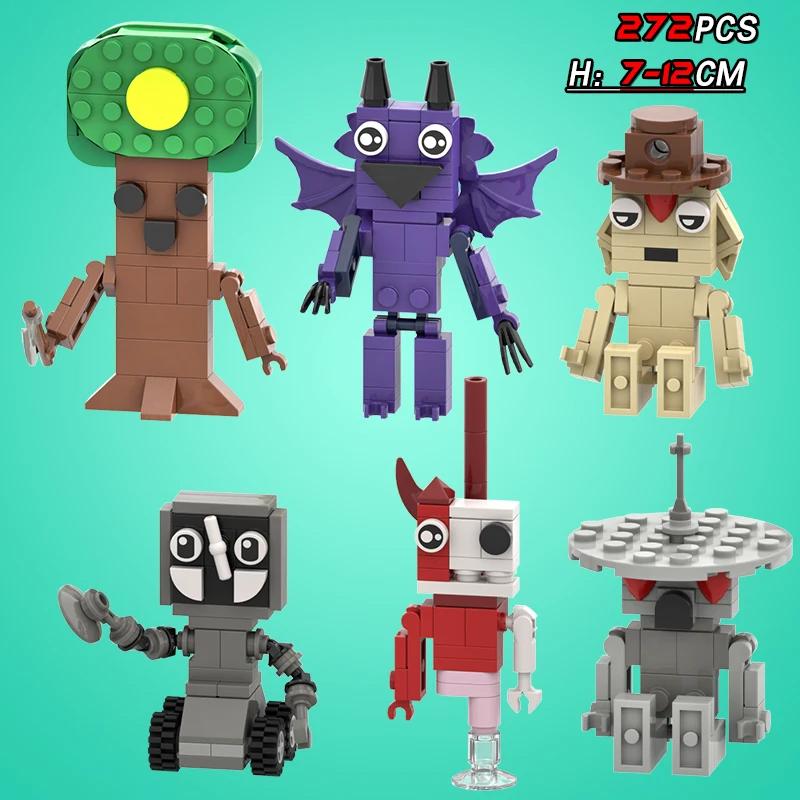 New I Sprunki Figures Building Blocks Dark Horror Sprunki Toy Set Simon Wenda Figure Construction Toy Xmas Easter Gift