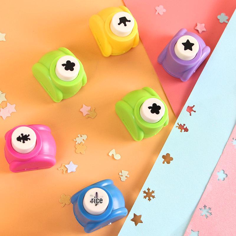 Novelty Puncher for DIY Photo Albums - Handmade Children's Embosser & Creative Student Stationery