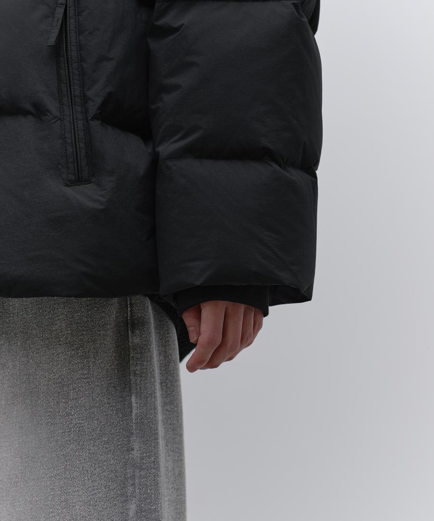 Musinsa Standard Snap Down Short Padded Jacket [Black]